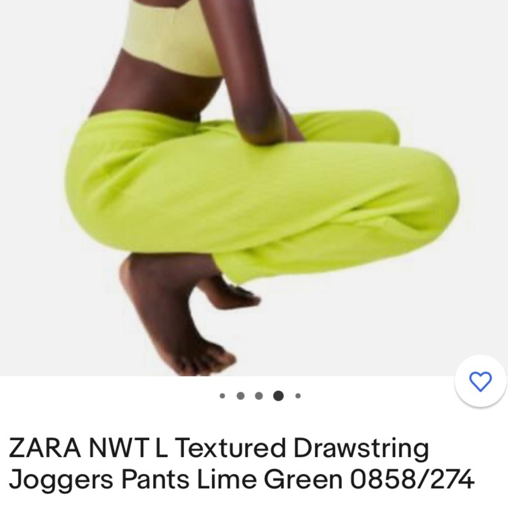 Zara Textured Joggers
